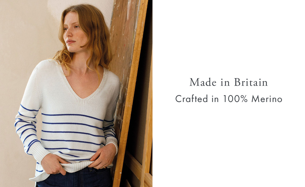 Merino V Neck Jumper