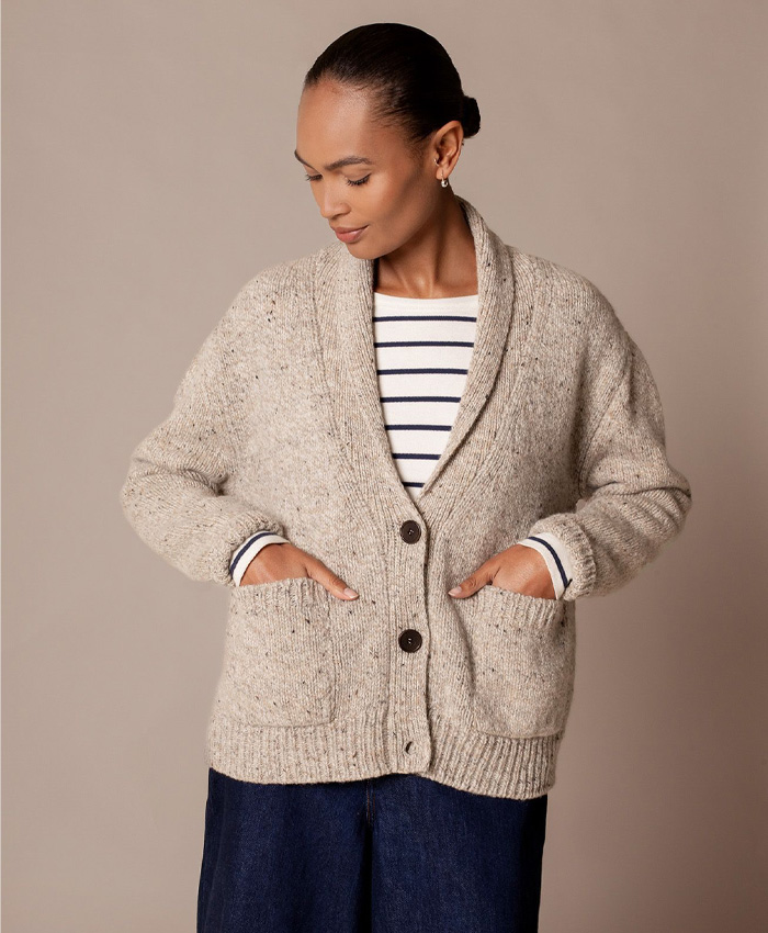 Shawl Collar Cardigan