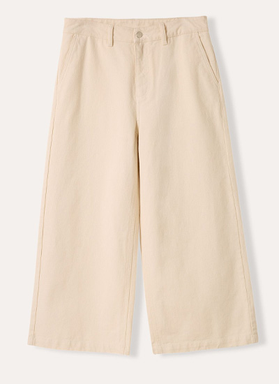 Wide Leg Cropped Jeans