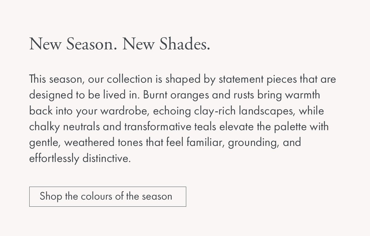 New Season. New Shades.