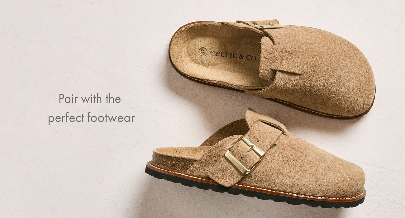 Pair with the perfect footwear