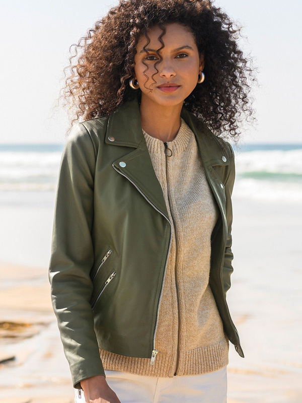 Leather Biker Jacket