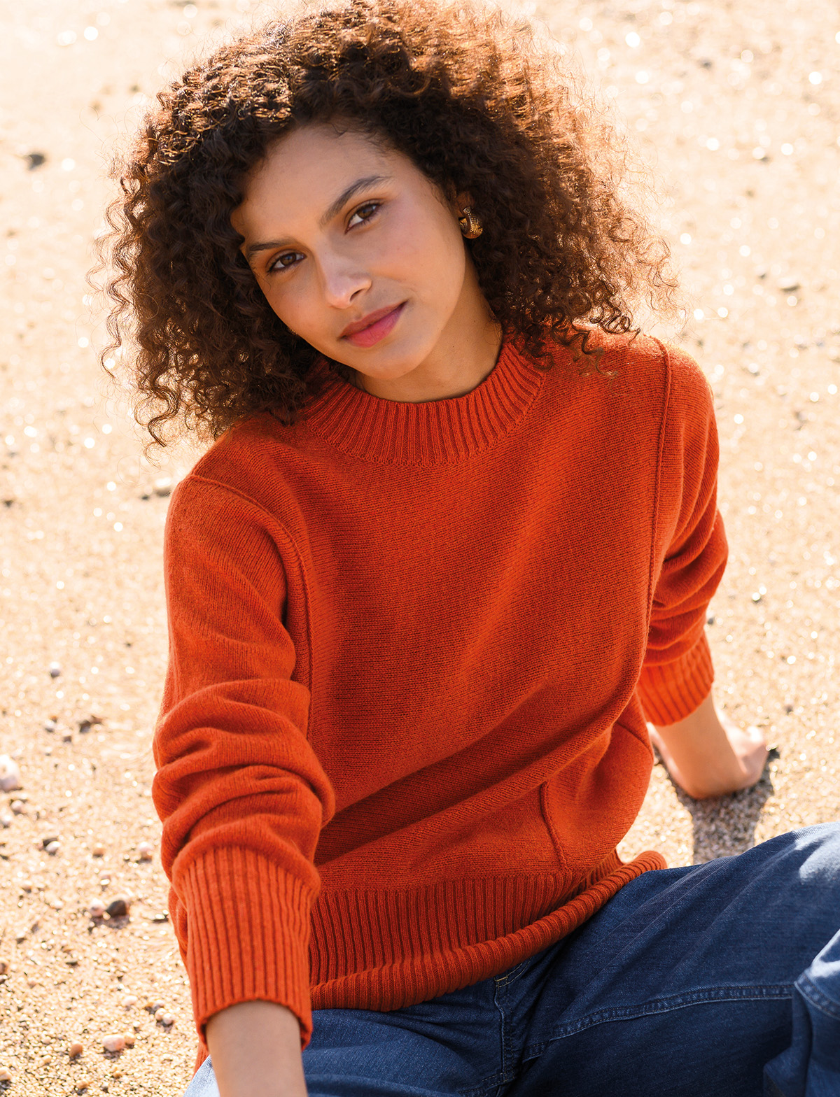 Exposed Seam Jumper