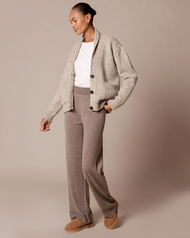 Wide Leg Merino Lounge Pants