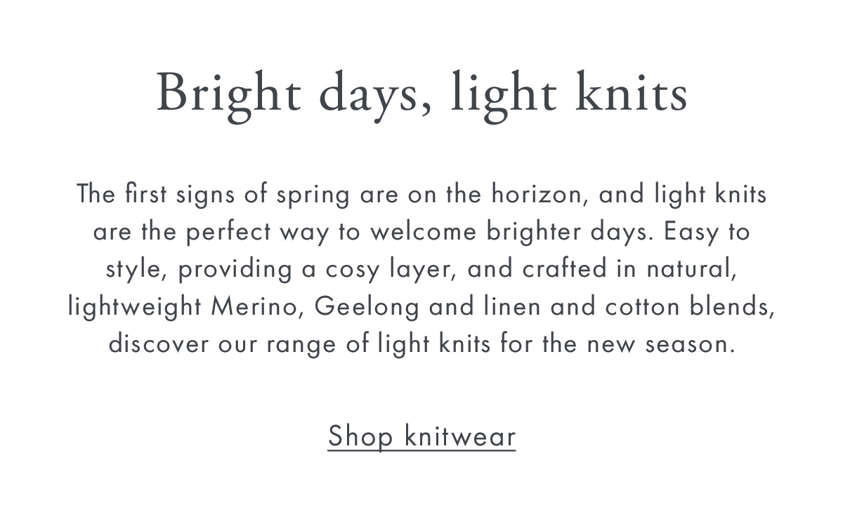 Shop Knitwear
