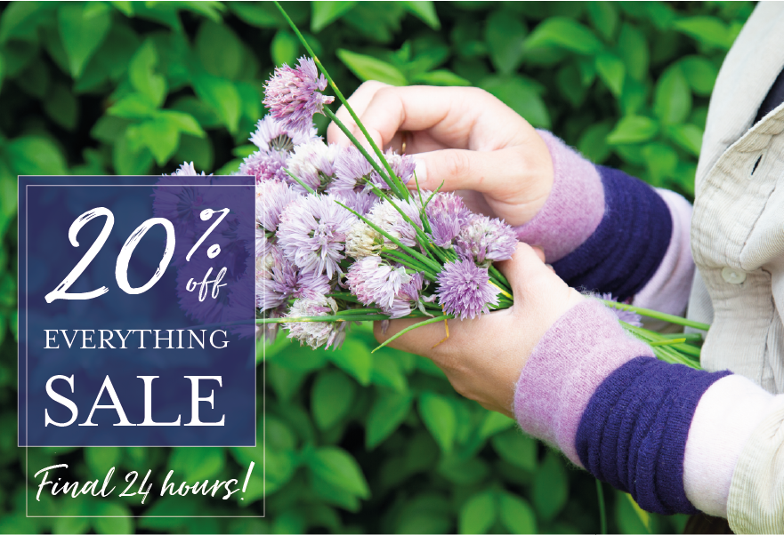 20% off everything sale Enter Code: SPRING20 Final 24 hours!