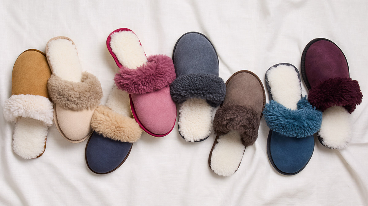 Sheepskin Turnback Mules