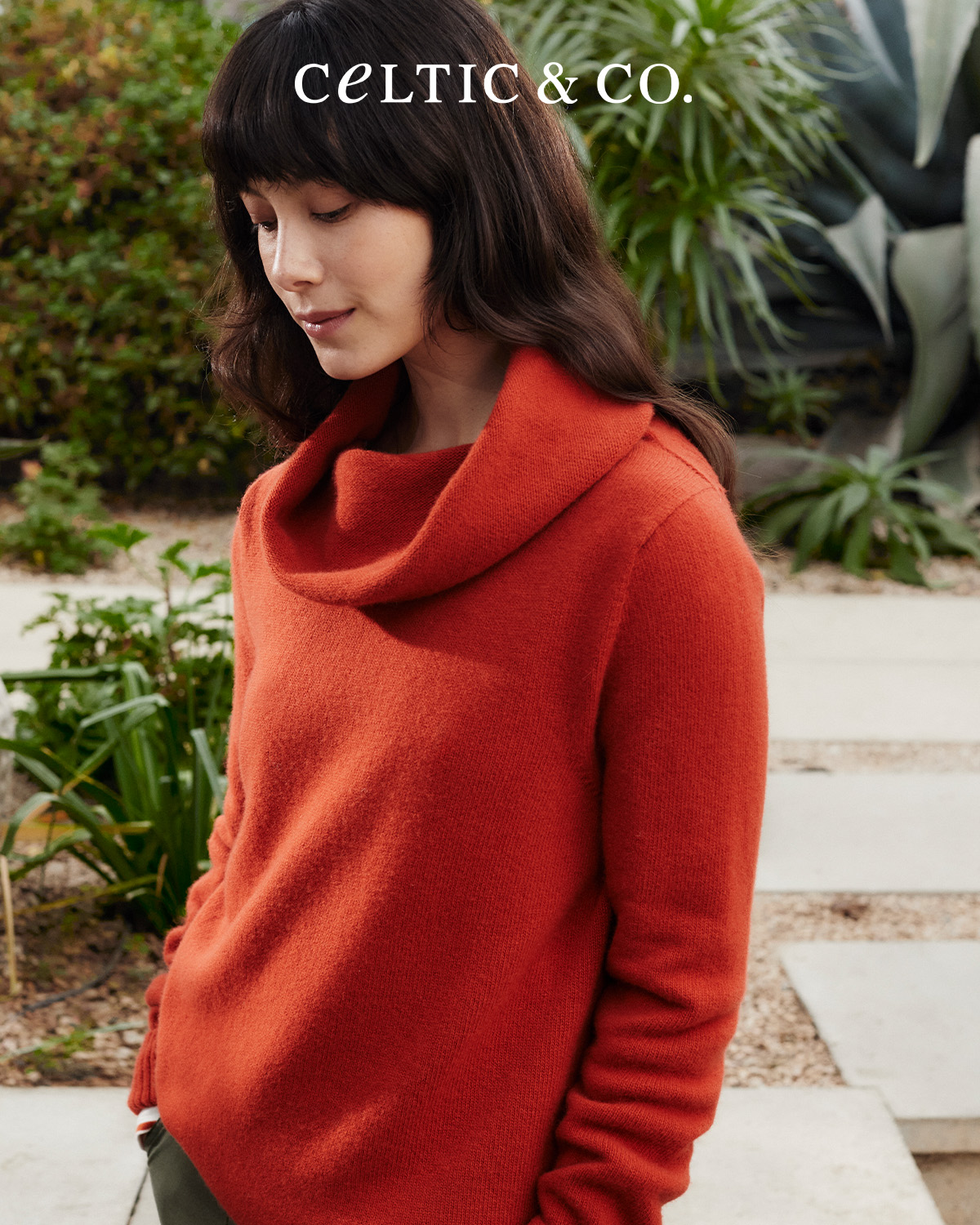 Supersoft Slouchy Cowl Neck Jumper