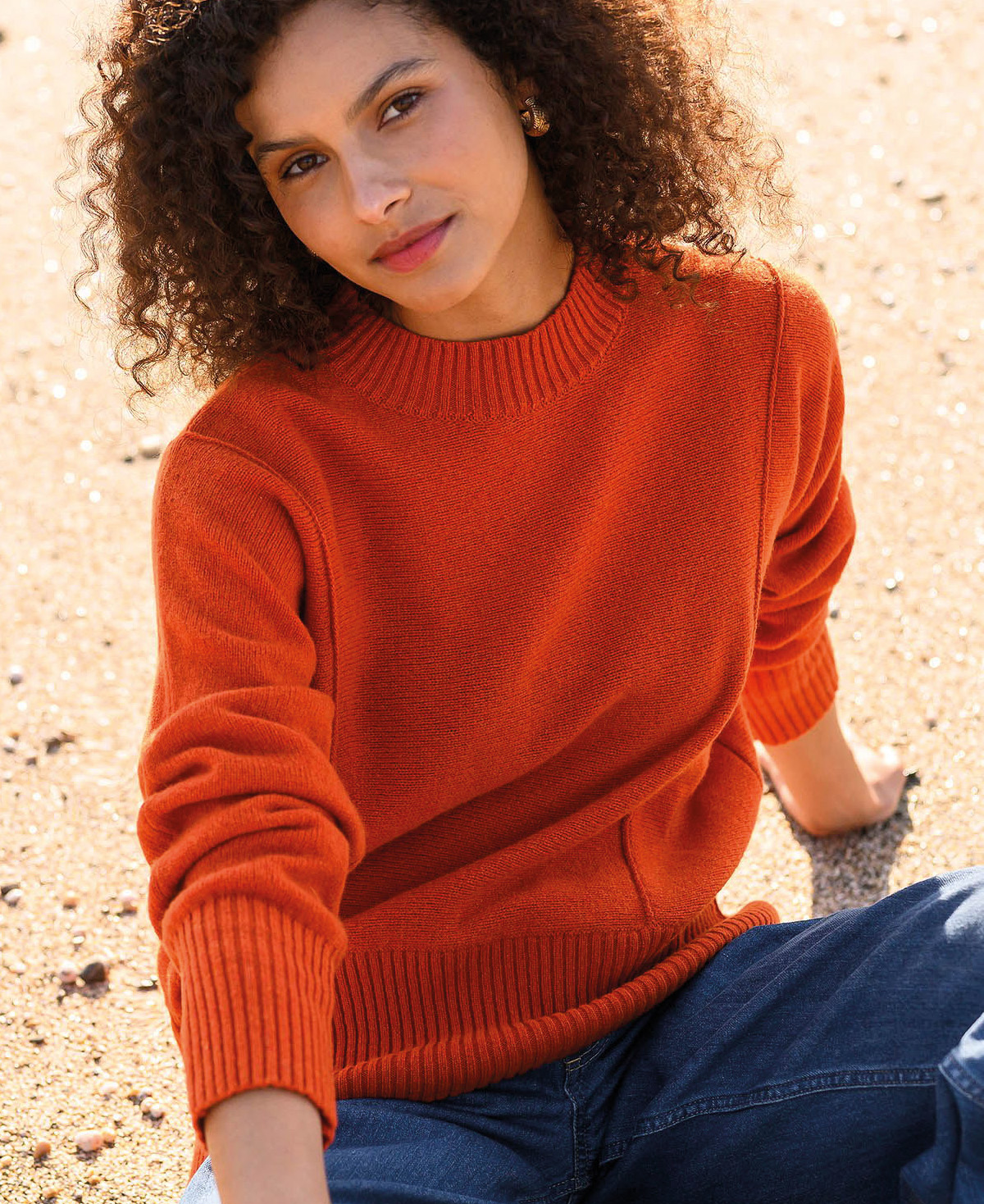 Exposed Seam Jumper