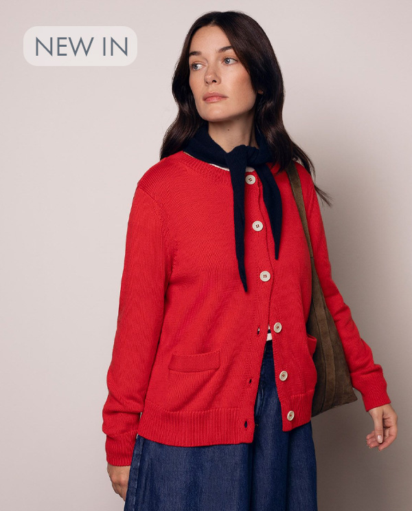 Crew Neck Cardigan