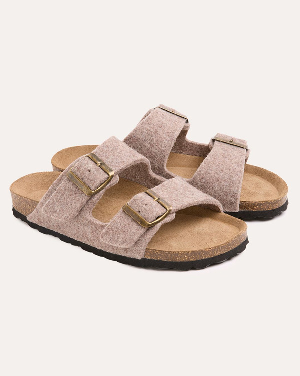 Felt Double Buckle Slide