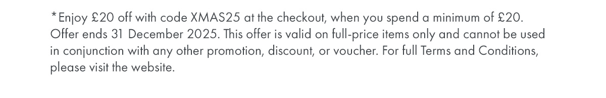 XMAS25 Terms & Conditions