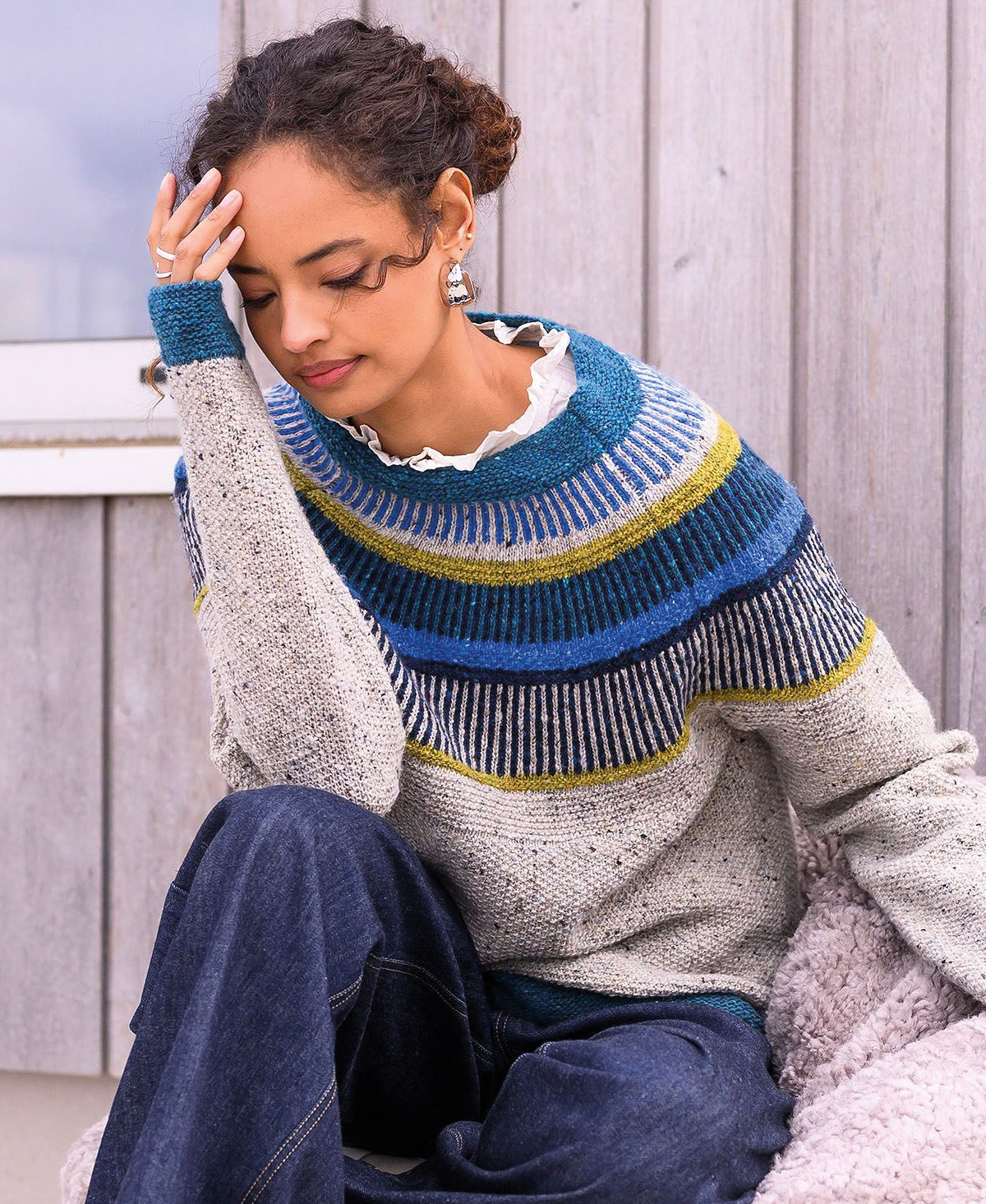 Statement Donegal Jumper