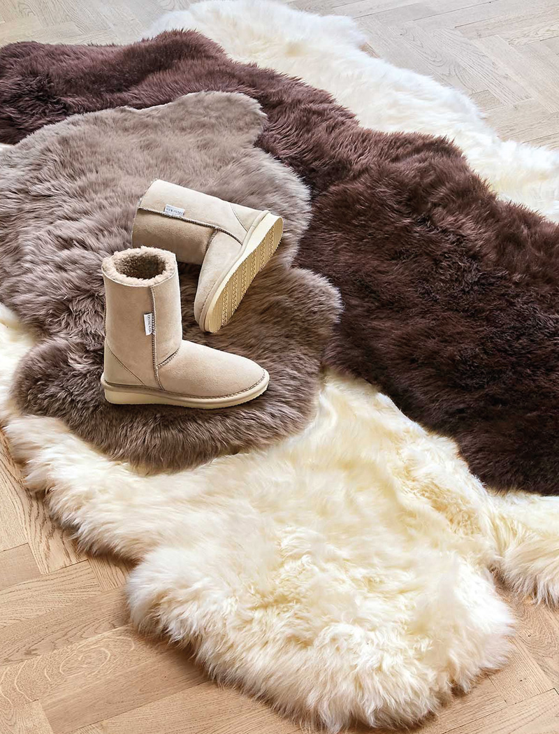 Sheepskin rugs 