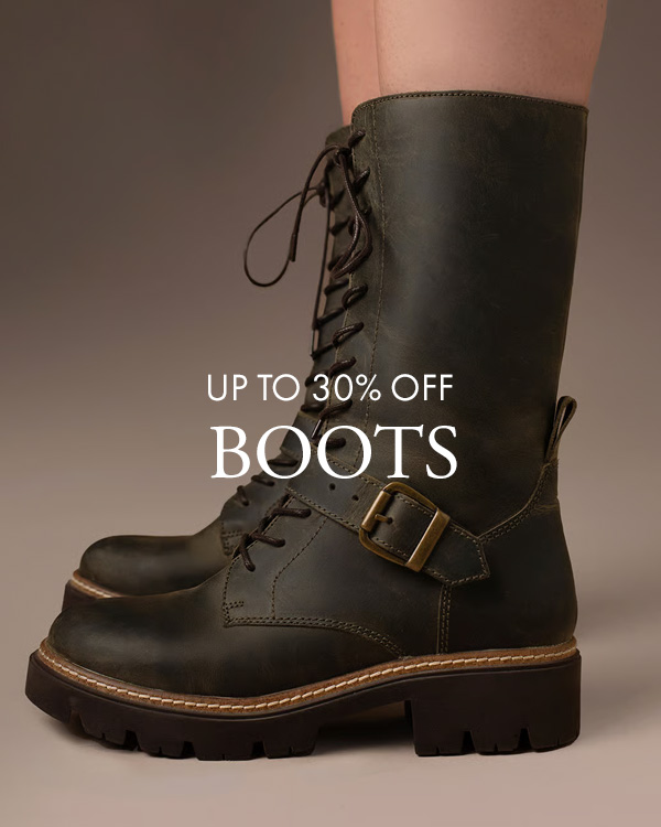 Up to 30% Off Boots