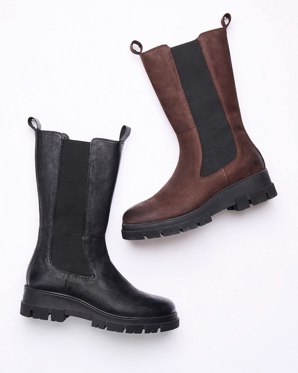 Chunky Tall Chelsea Boots