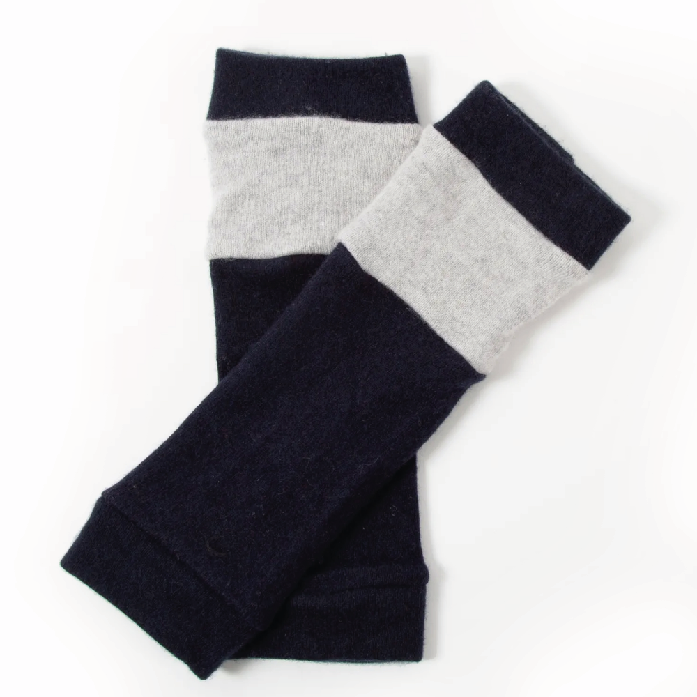 Navy & grey Ankle Warmer