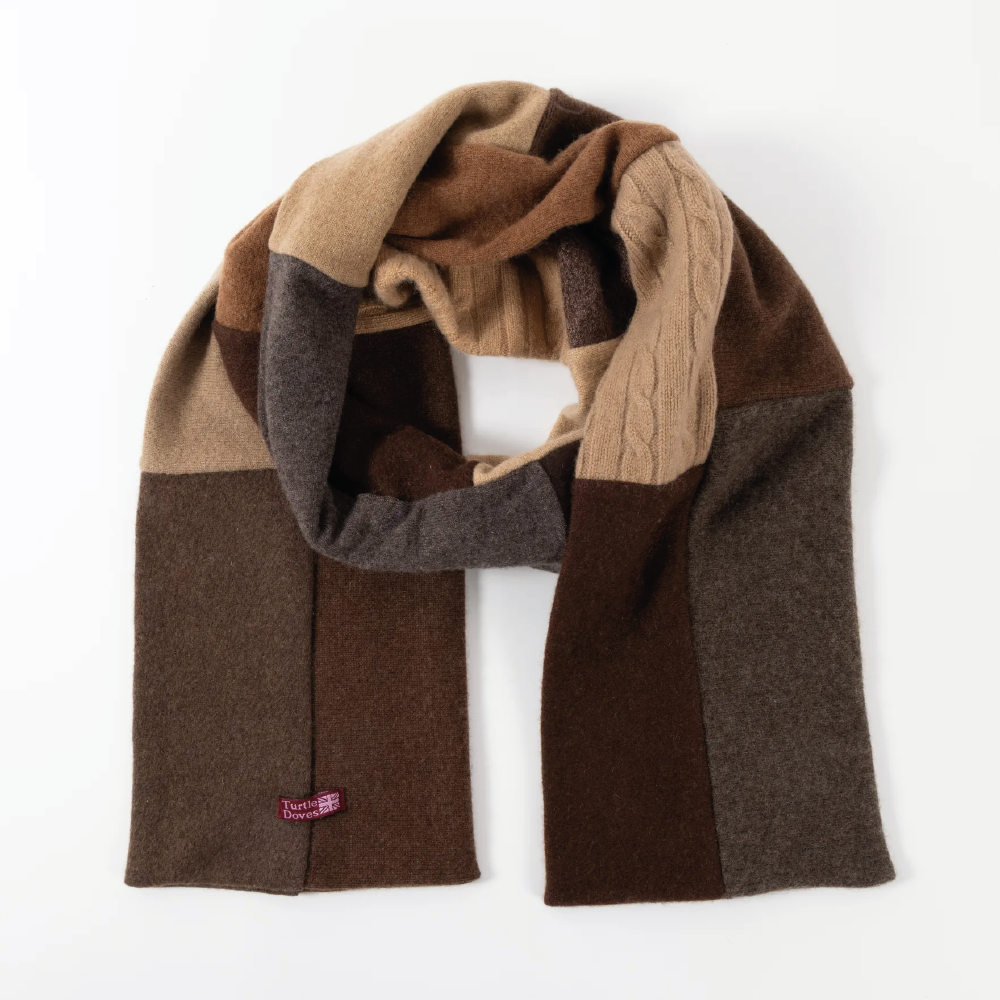 Men's Camel Mix Scarf