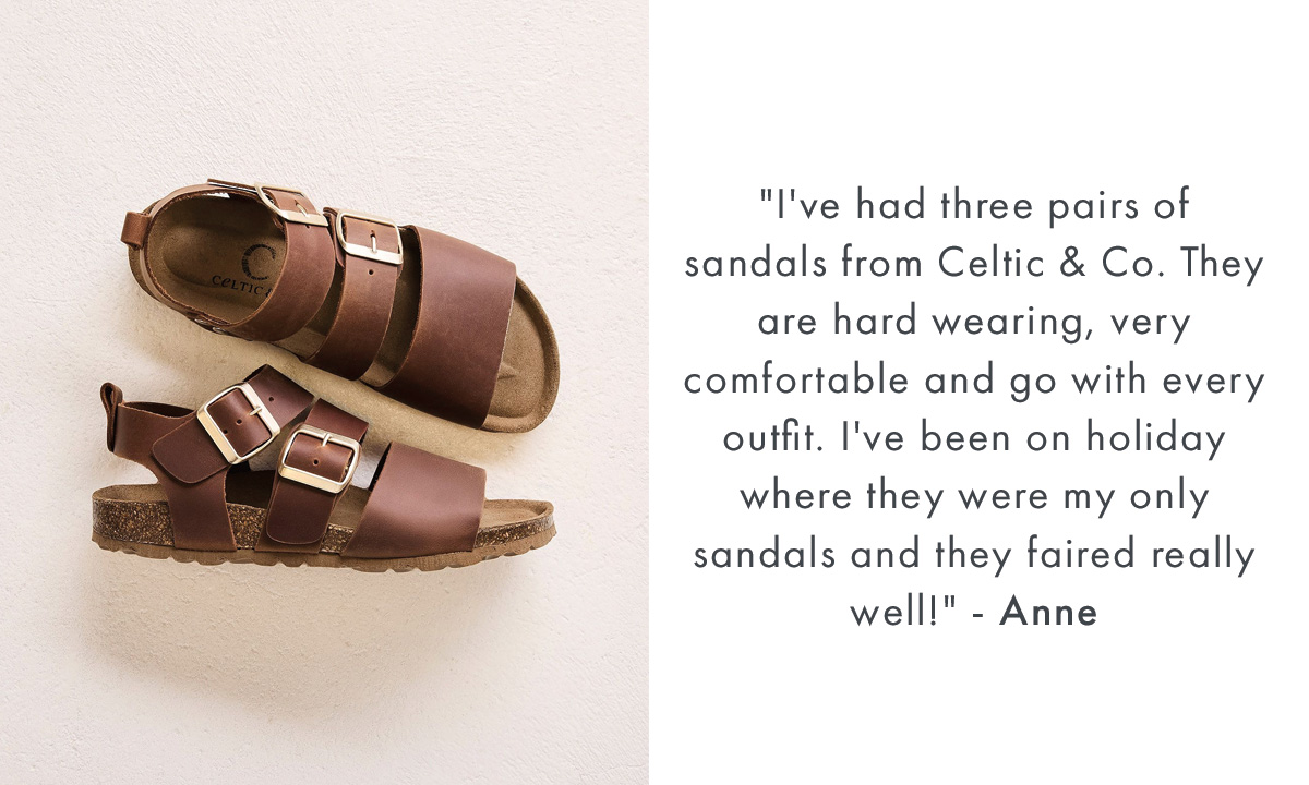 Triple Strap Sandals