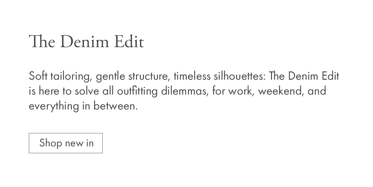 The Denim Edit