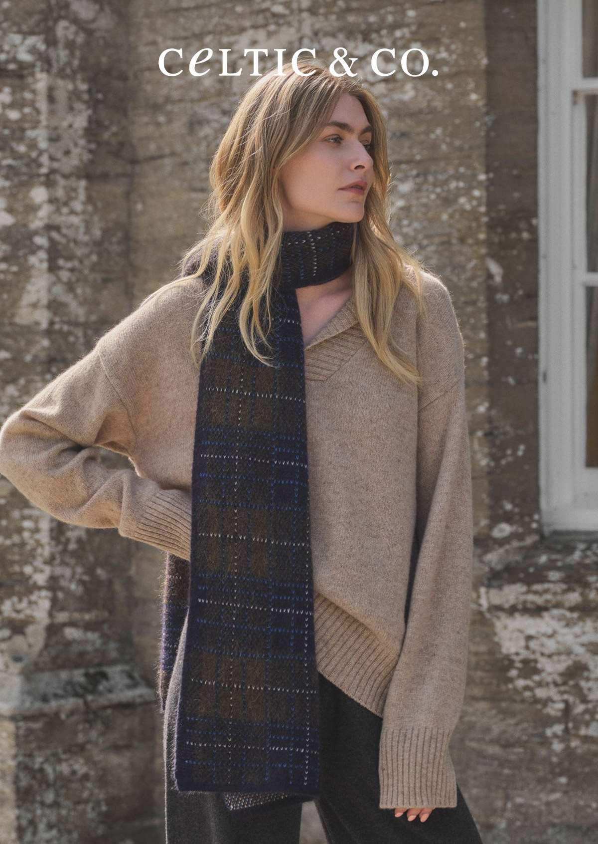 Shawl Collar Slouch Jumper