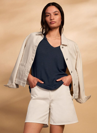 Patch Pocket Denim Jacket