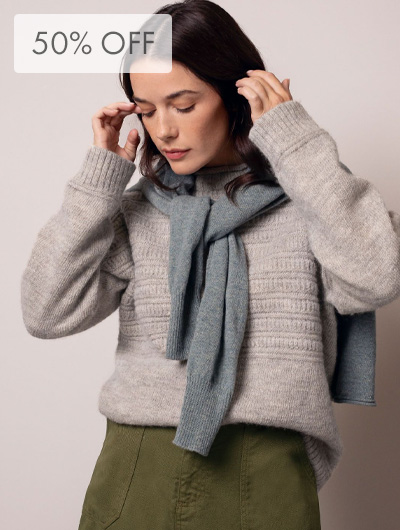 British Wool Heritage Gansey Jumper