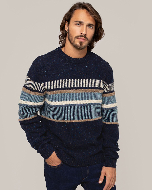 Men's Statement Donegal Jumper