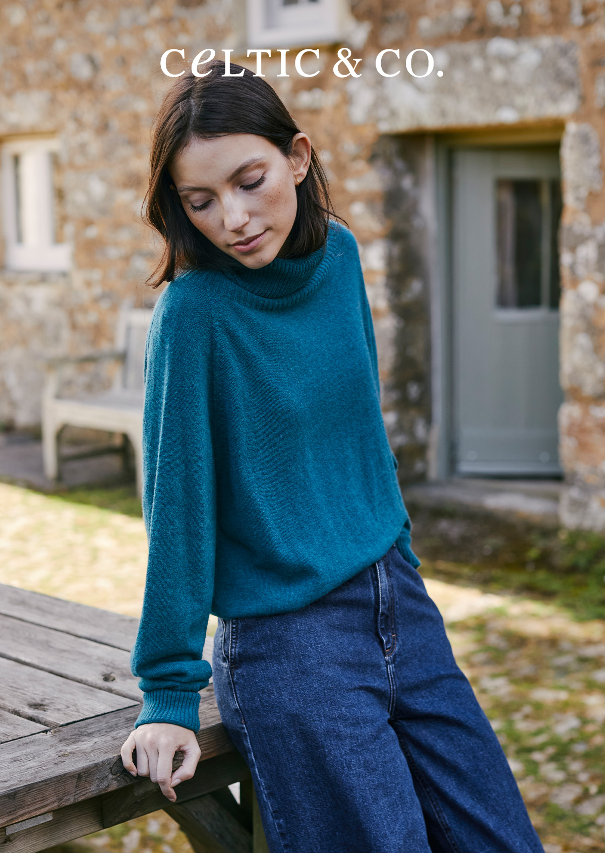 Supersoft Slouch Roll Neck Jumper