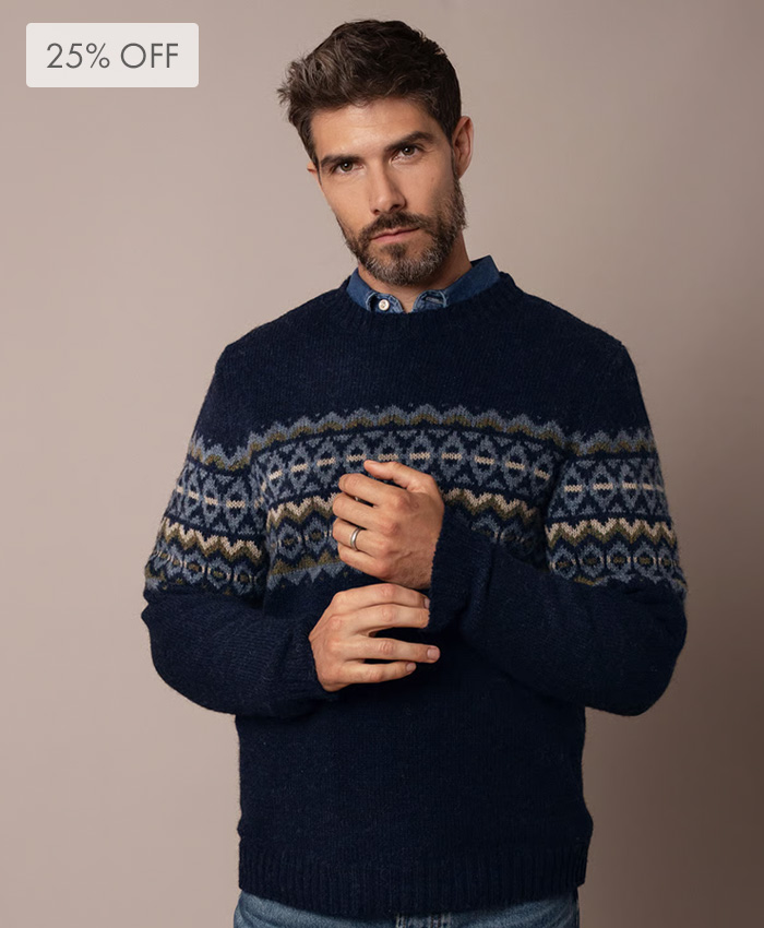 Men's Fair Isle Jumper