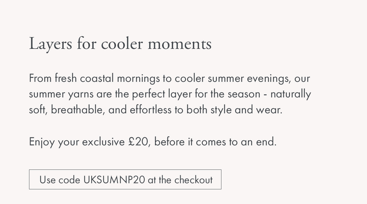 Use code: UKSUMNP20