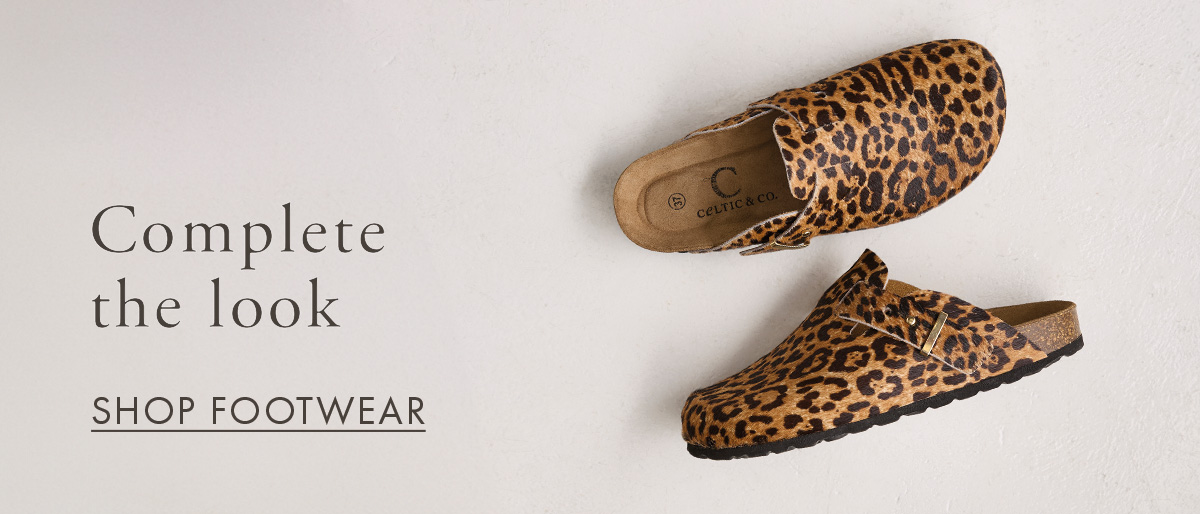 Complete the look, shop footwear