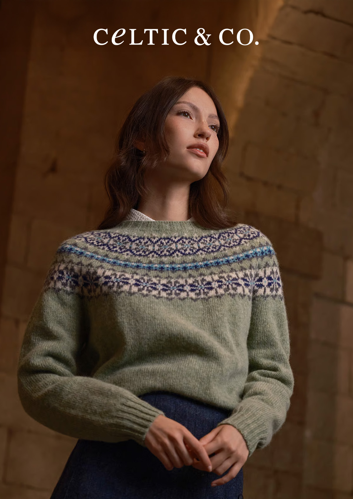 Harley of Scotland Highlands Crew Neck Jumper