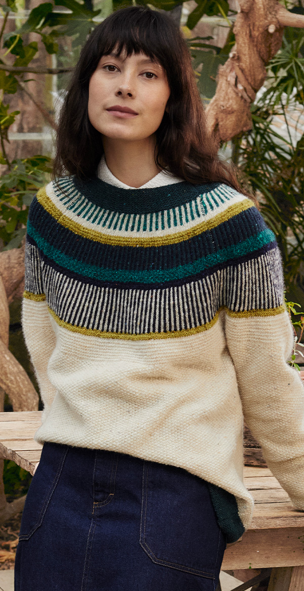 Statement Donegal Jumper