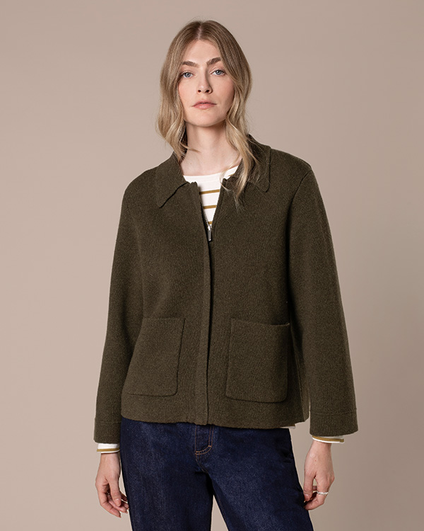 Overwashed Bomber Jacket