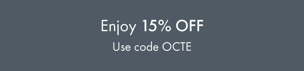 Enjoy 15% Off
