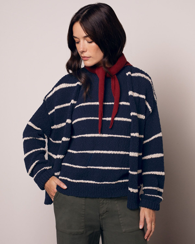 Linen Blend Drop Stitch Cardigan
