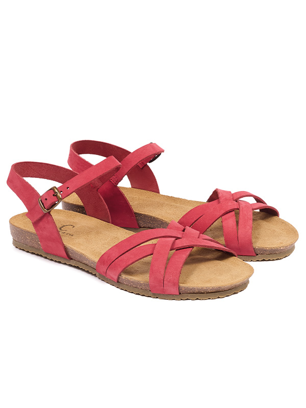 Multistrap Open Toe Flat Sandals
