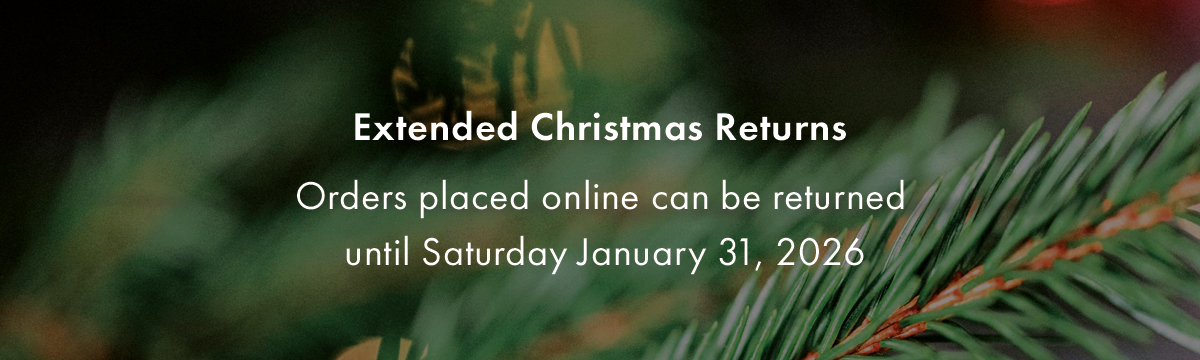 Extended Christmas Returns
