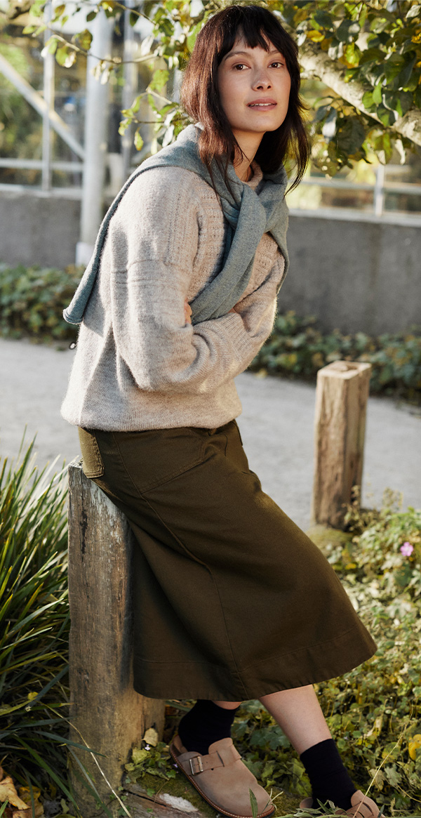 British Wool Heritage Gansey Jumper