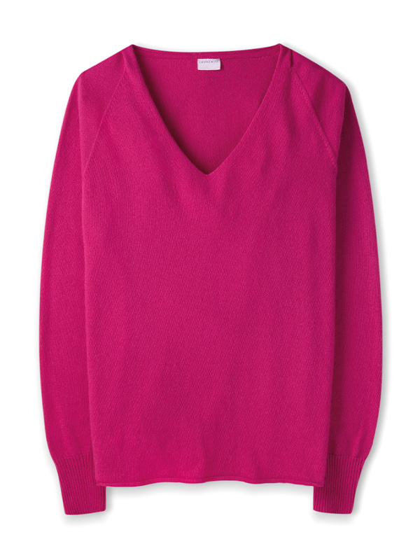 Supersoft Slouch V Neck Jumper