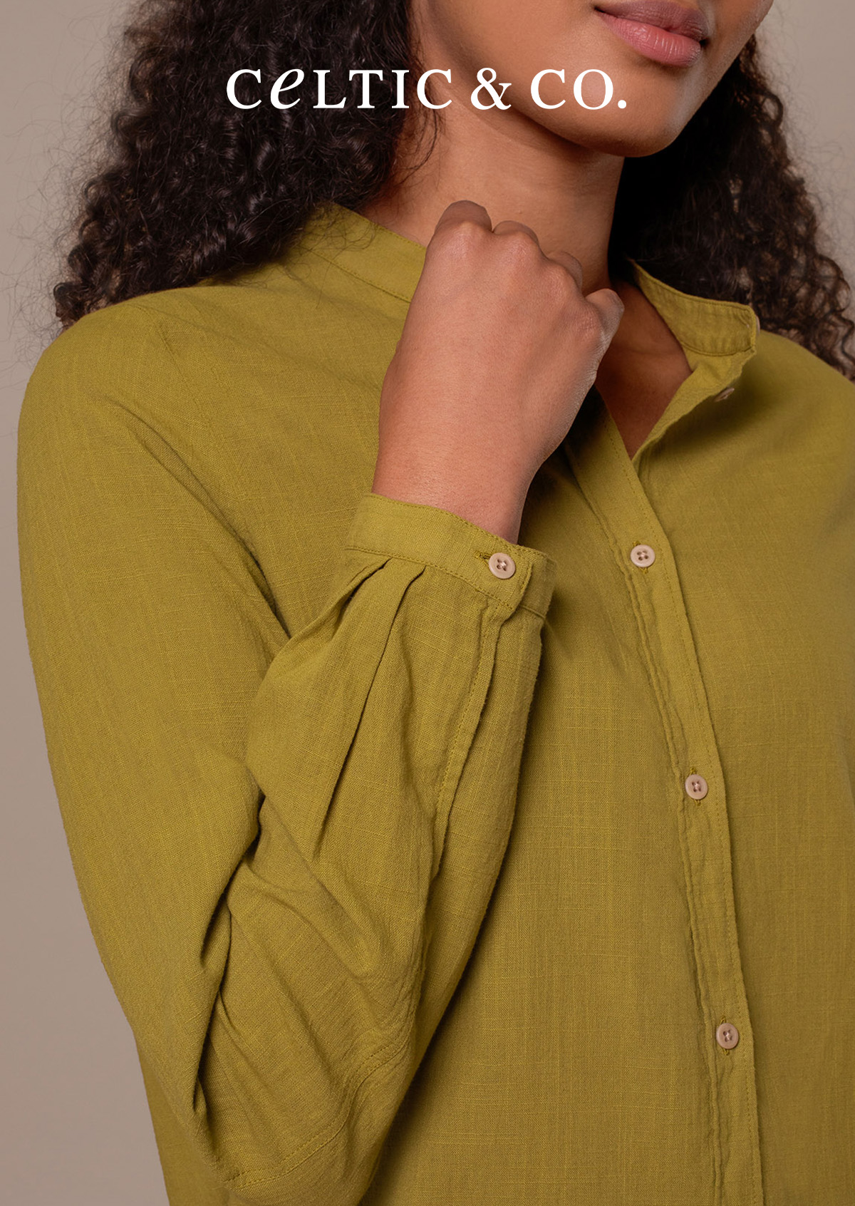 Textured Pleat Back Shirt