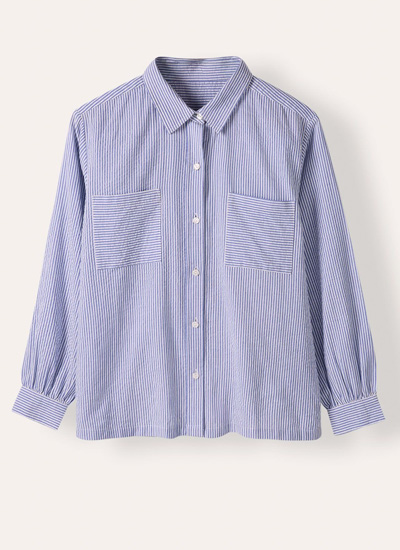 Side Split Cotton Shirt