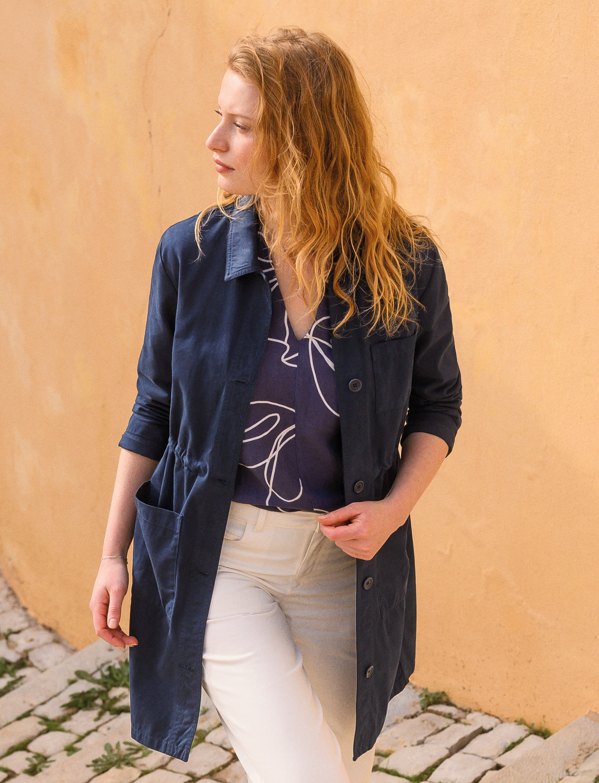 Utility Coat (dark navy)