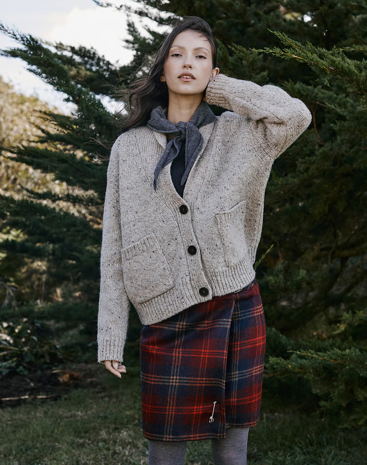 Shawl Collar Cardigan