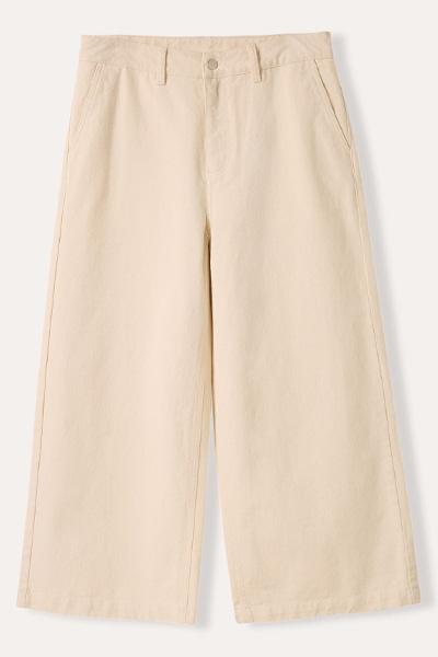 Wide Leg Cropped Jeans