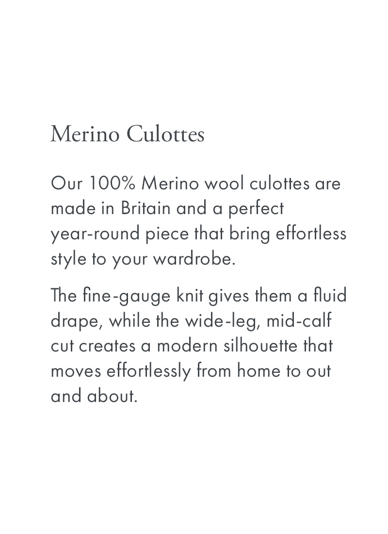 Merino Cullottes