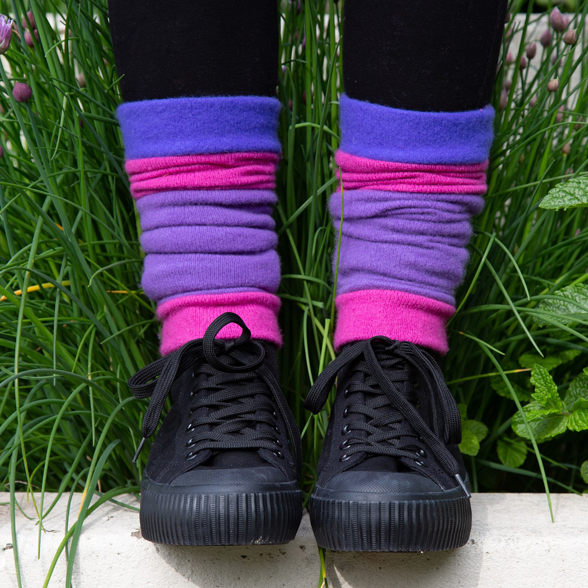 Pink & Purple Ankle Warmer