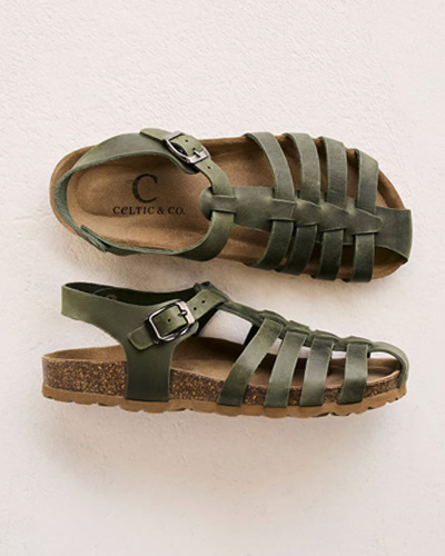 Fishermans Sandals (olive)