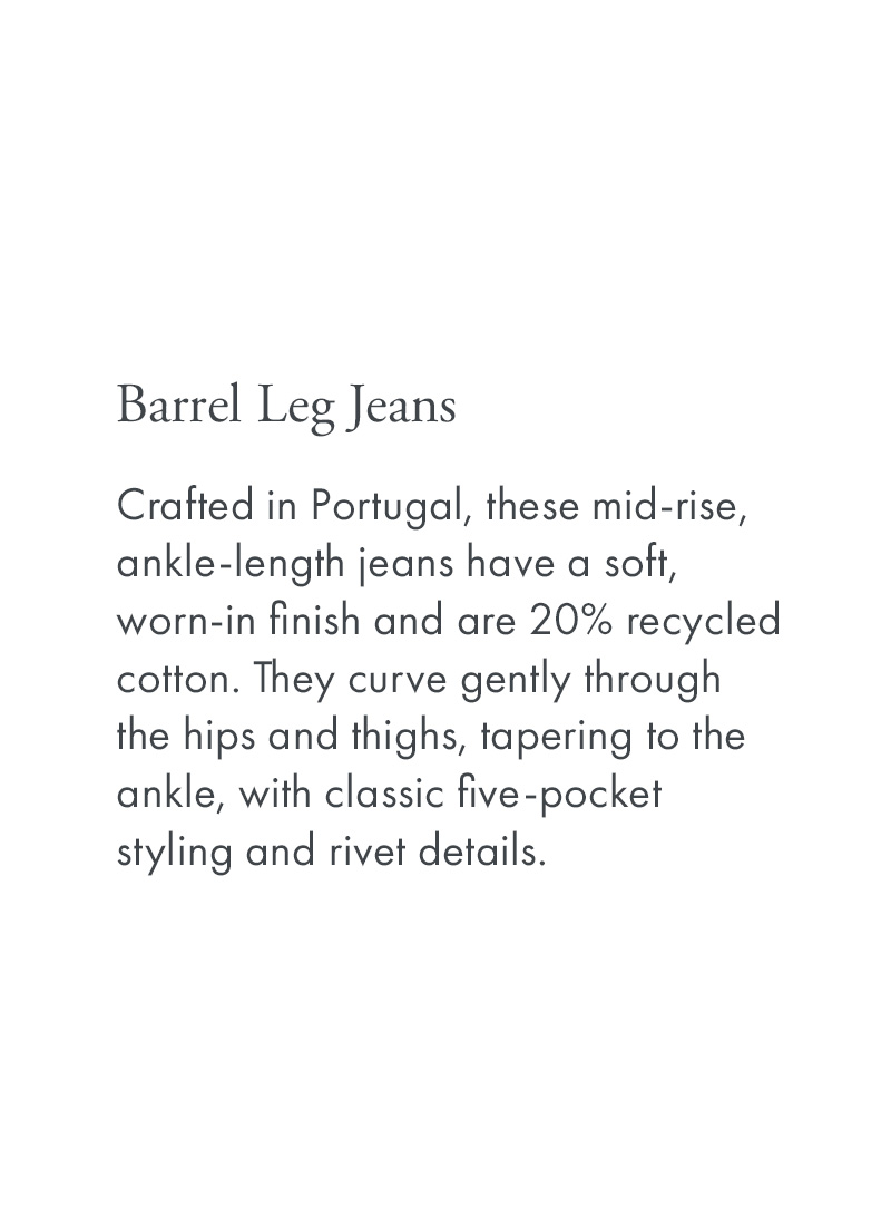 Barrel Leg Jean